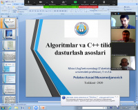 ONLINE MAHORAT DARSI TASHKIL QILINDI