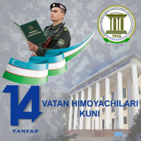 14-YANVAR VATAN HIMOYACHILARI KUNI VA O‘ZBEKISTON RESPUBLIKASI QUROLLI KUCHLARI TASHKIL ETILGANINING 30 YILLIGI